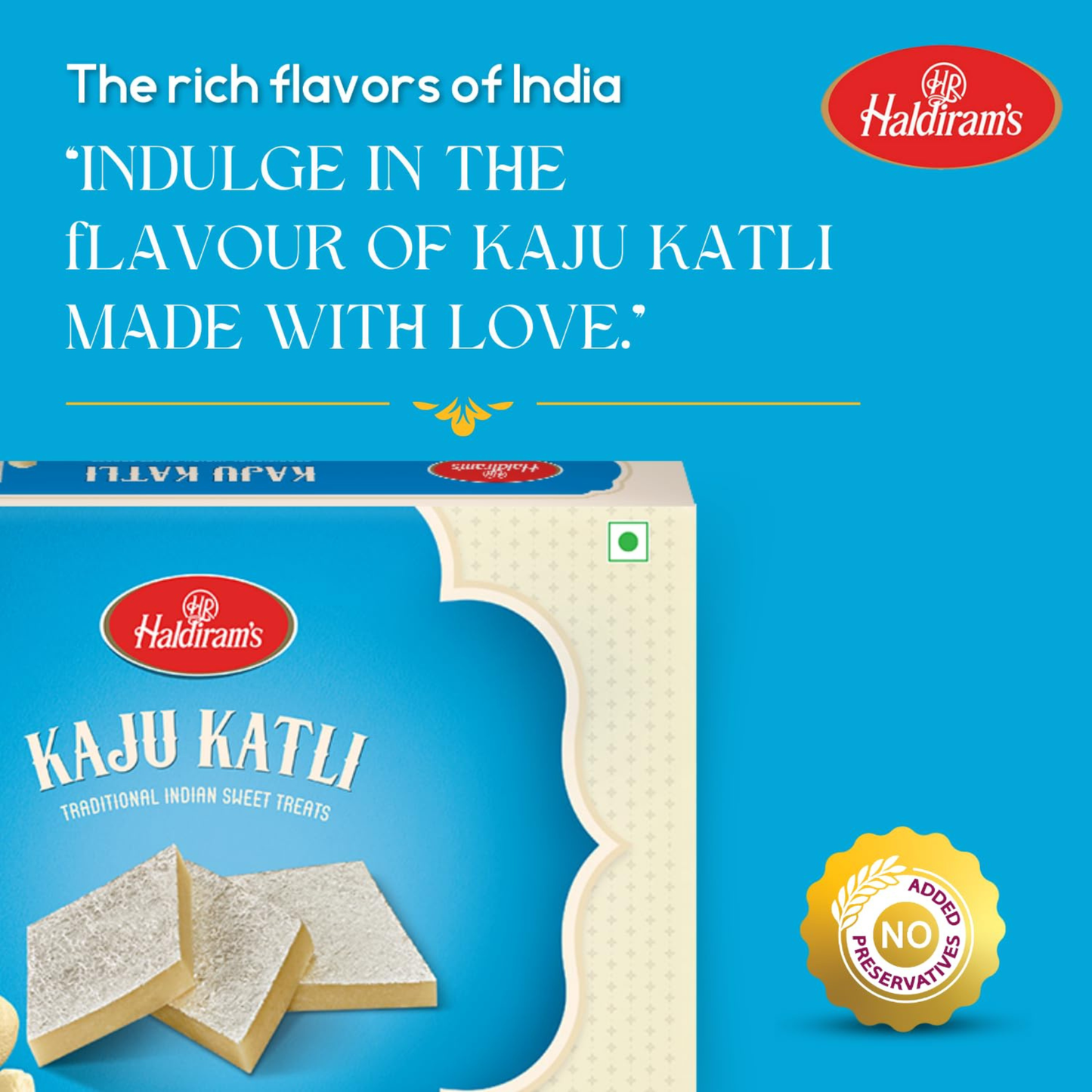 Haldiram Kaju Katli  400 Gm.