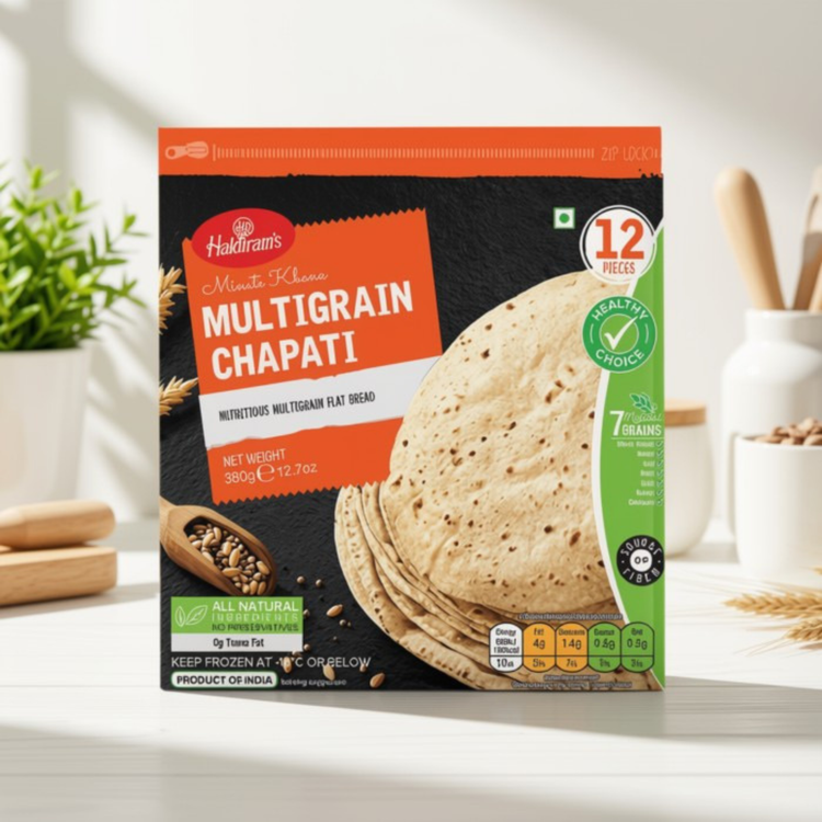 Haldiram Multigrain Chapati  18 Pc.