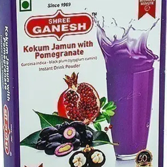 Ganesh Kokum (Jamun & Pomegrante) 100 Gm.