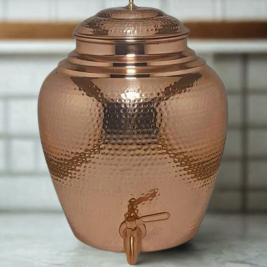 Saga Copper Venus Jar