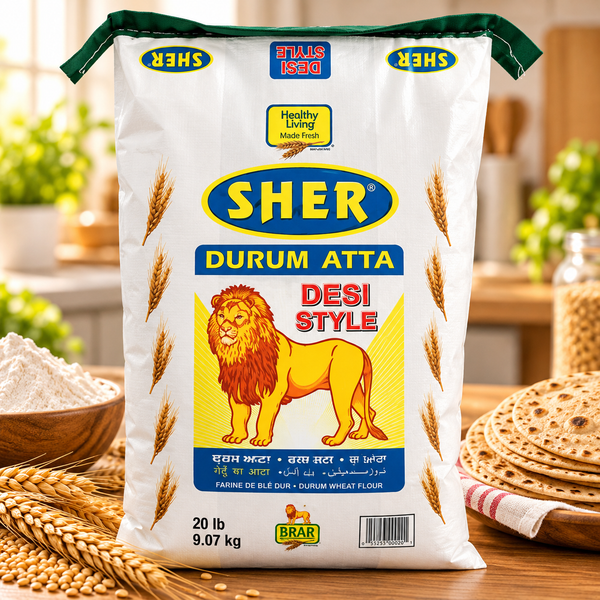 Sher Durum Atta - 20 Lb.