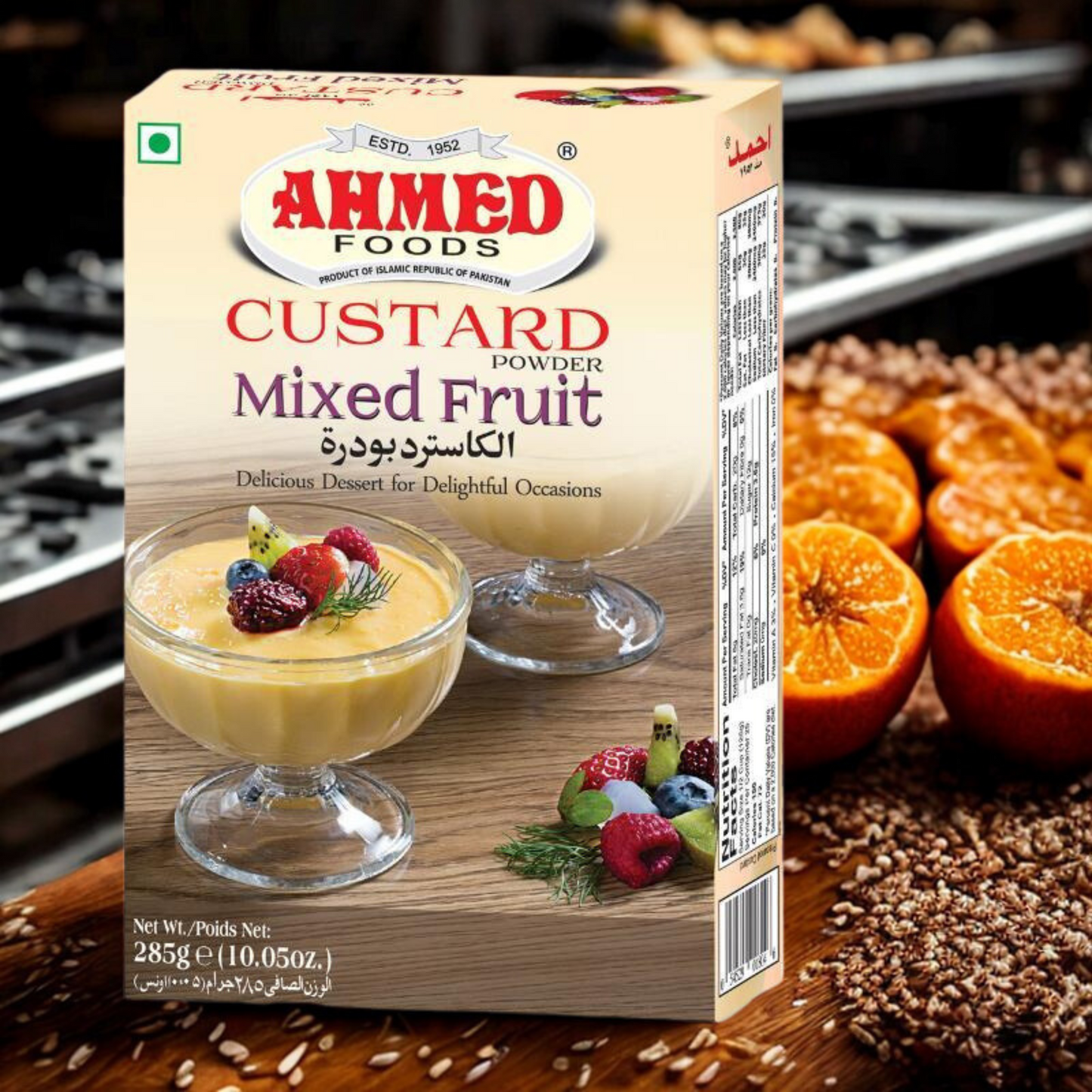 Ahmed Fruit Custard Powder 300 Gm.