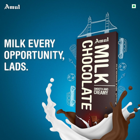 Amul Milk Chocolate 150 Gm.