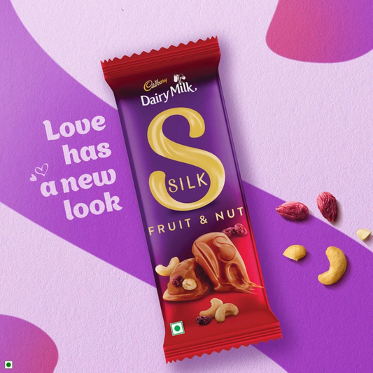 Cadbury Silk Fruit & Nut 55 Gm.