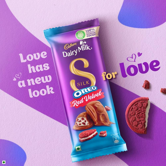 Cadbury Silk Oreo (Red Velvet) 60 Gm.