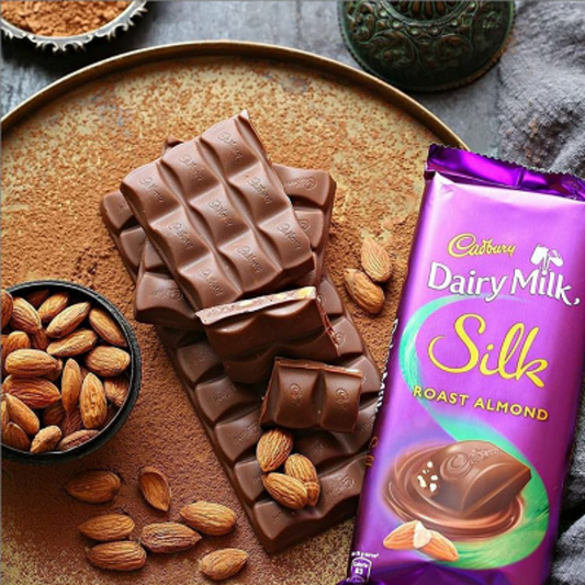 Cadbury Silk (Roasted Almond) 58 Gm.