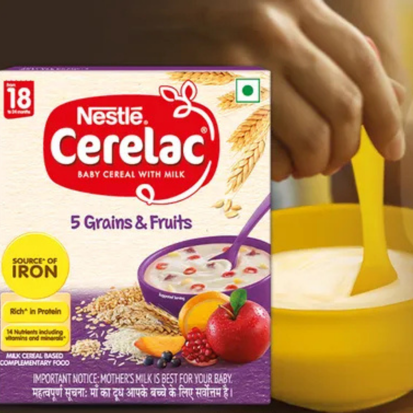 Cerelac 5 Grain & Fruits 18-24 Months