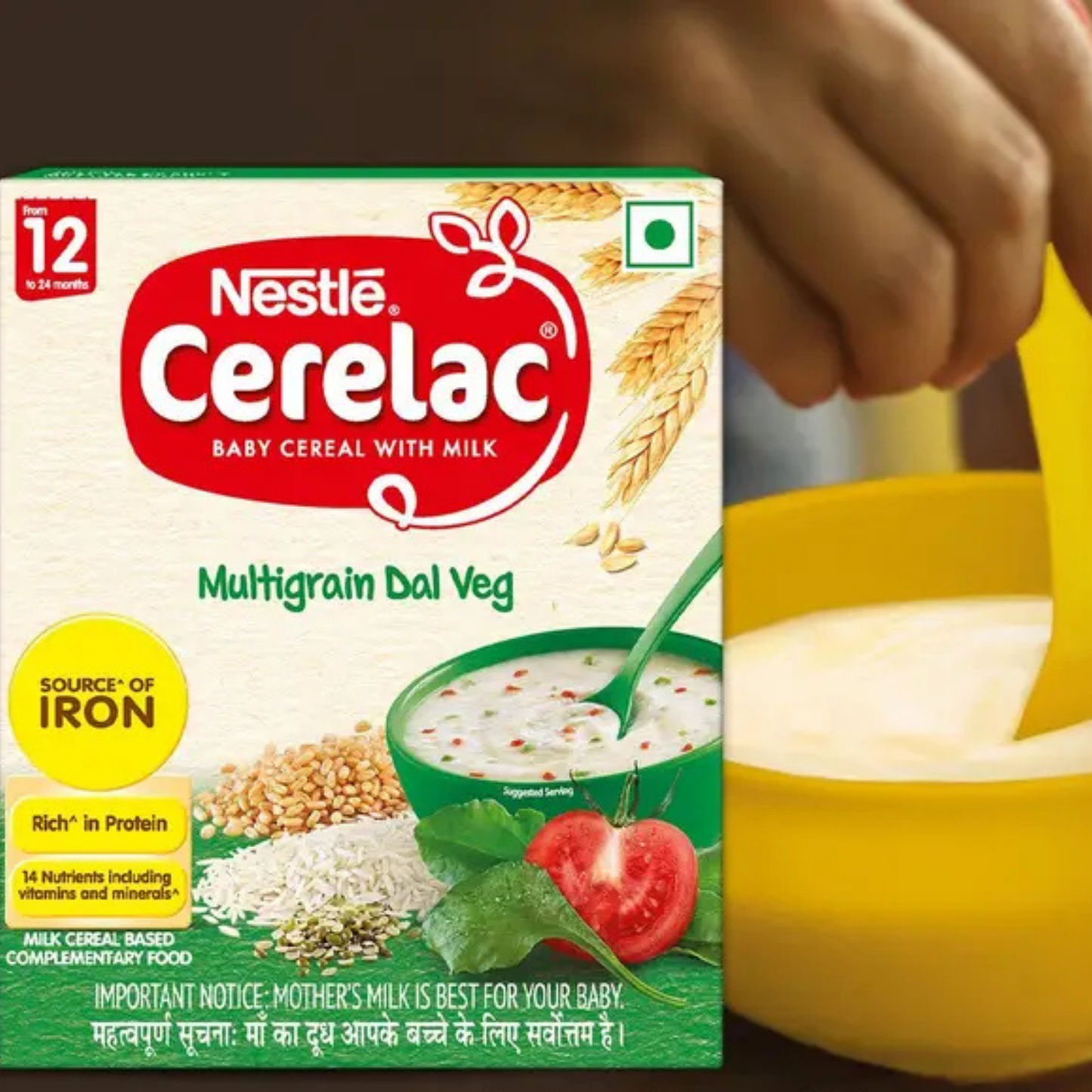 Cerelac Multigrain Dal Veg 12 - 24 Months