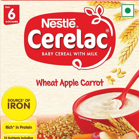Cerelac Wheat Apple Carrot 6-12 Months