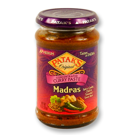 Patak's Madras Curry Paste 10 Oz.