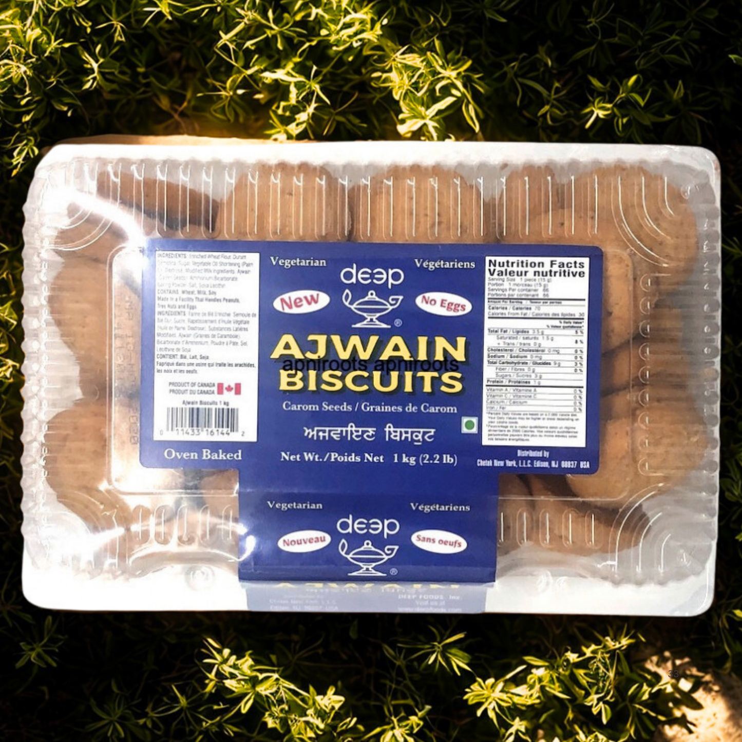 Deep Ajwain Biscuits