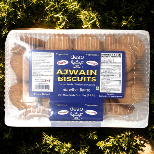 Deep Ajwain Biscuits