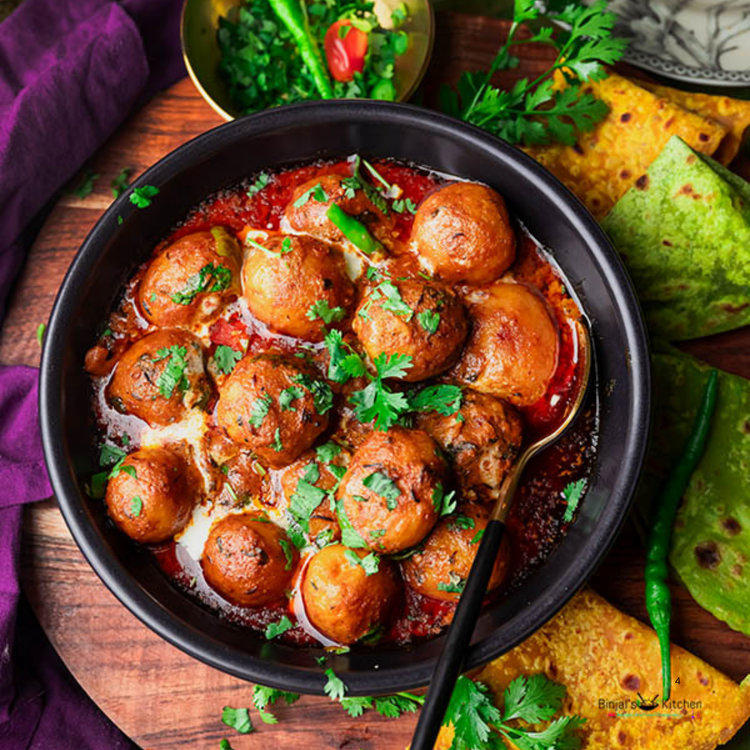 Deep Kashmiri Dum Aloo