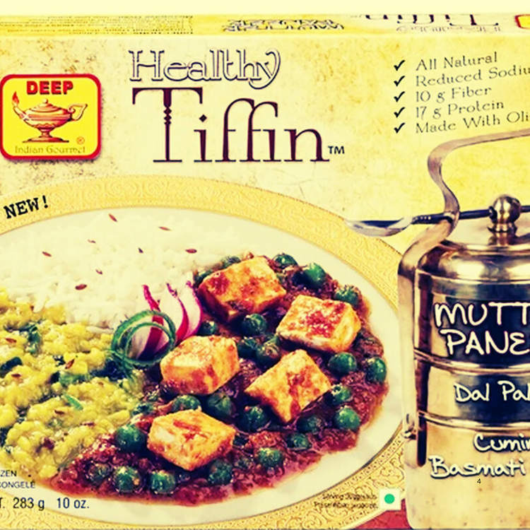 Deep Tiffin Mutter Paneer 10 Oz.