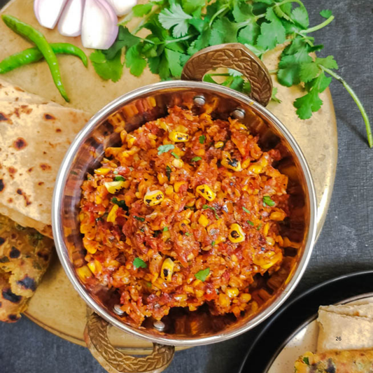 Deep Tomato Corn Bharta 10 Oz.