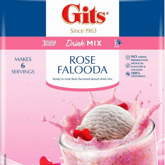 Gits Rose Falooda Mix 7 Oz.