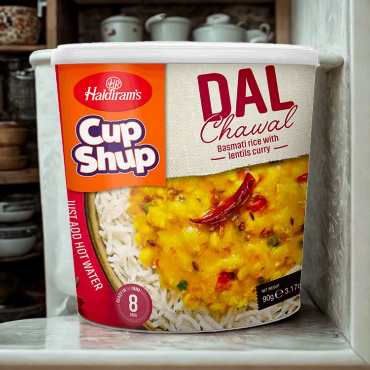 Haldiram Cup Dal Chawal 90 Gm.