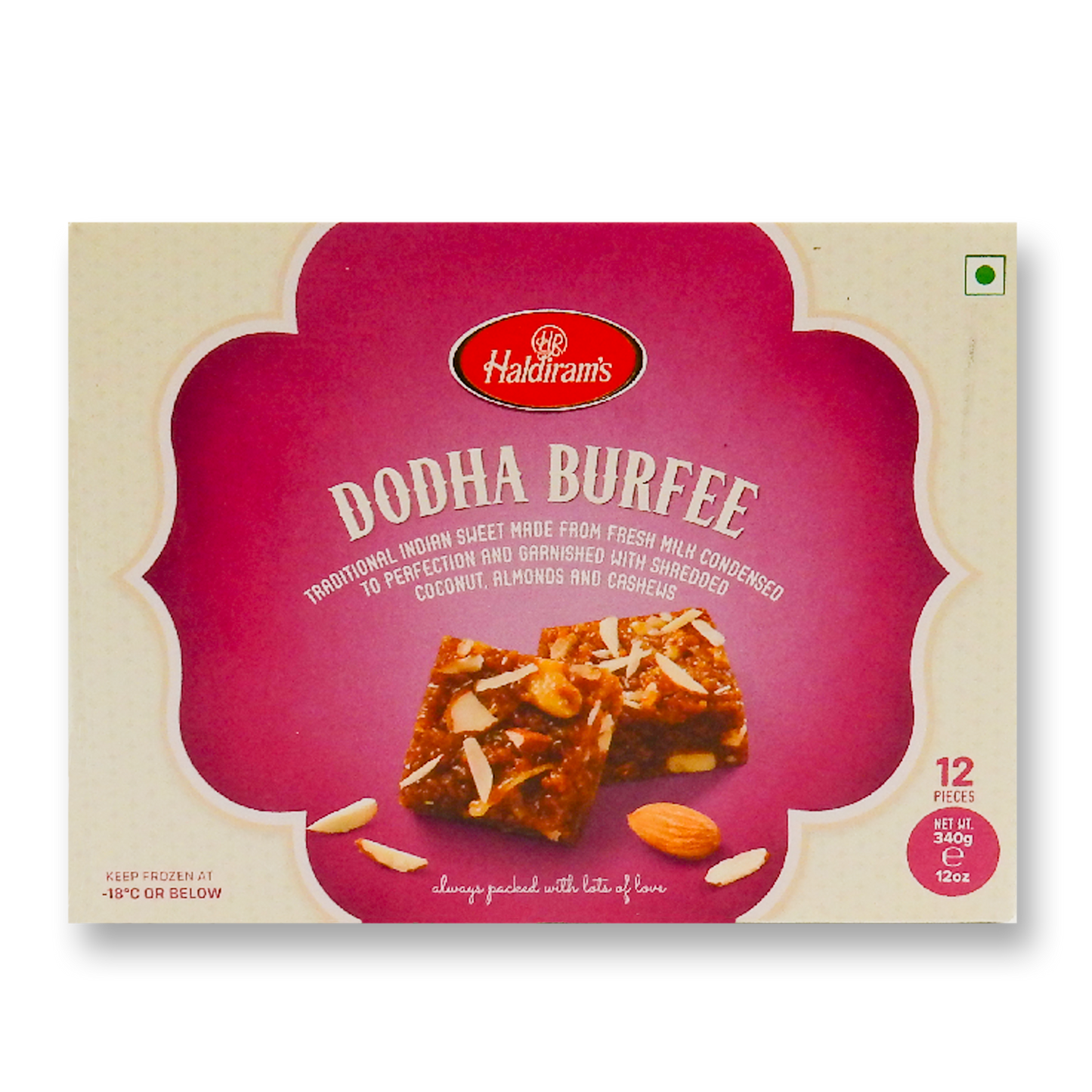Haldiram Dhodha Burfi 400 Gm.