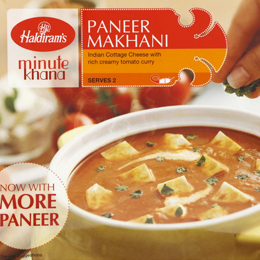 Haldiram's Frozen Paneer Makhni 283 Gm.