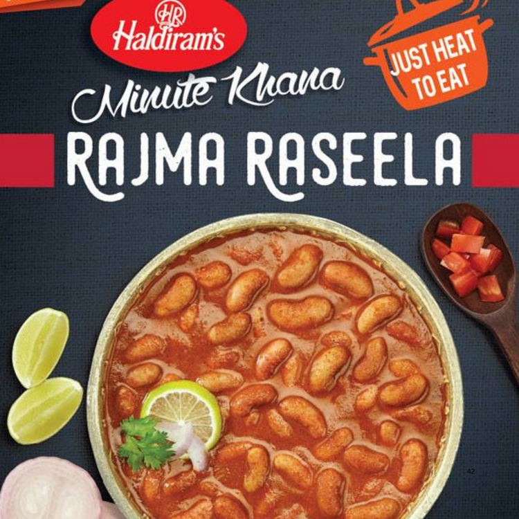 Haldiram's Frozen Rajma Raseela 283 Gm.