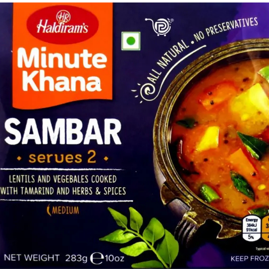 Haldiram's Frozen Sambhar 283 Gm.