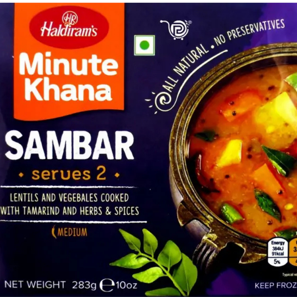 Haldiram's Frozen Sambhar 283 Gm.