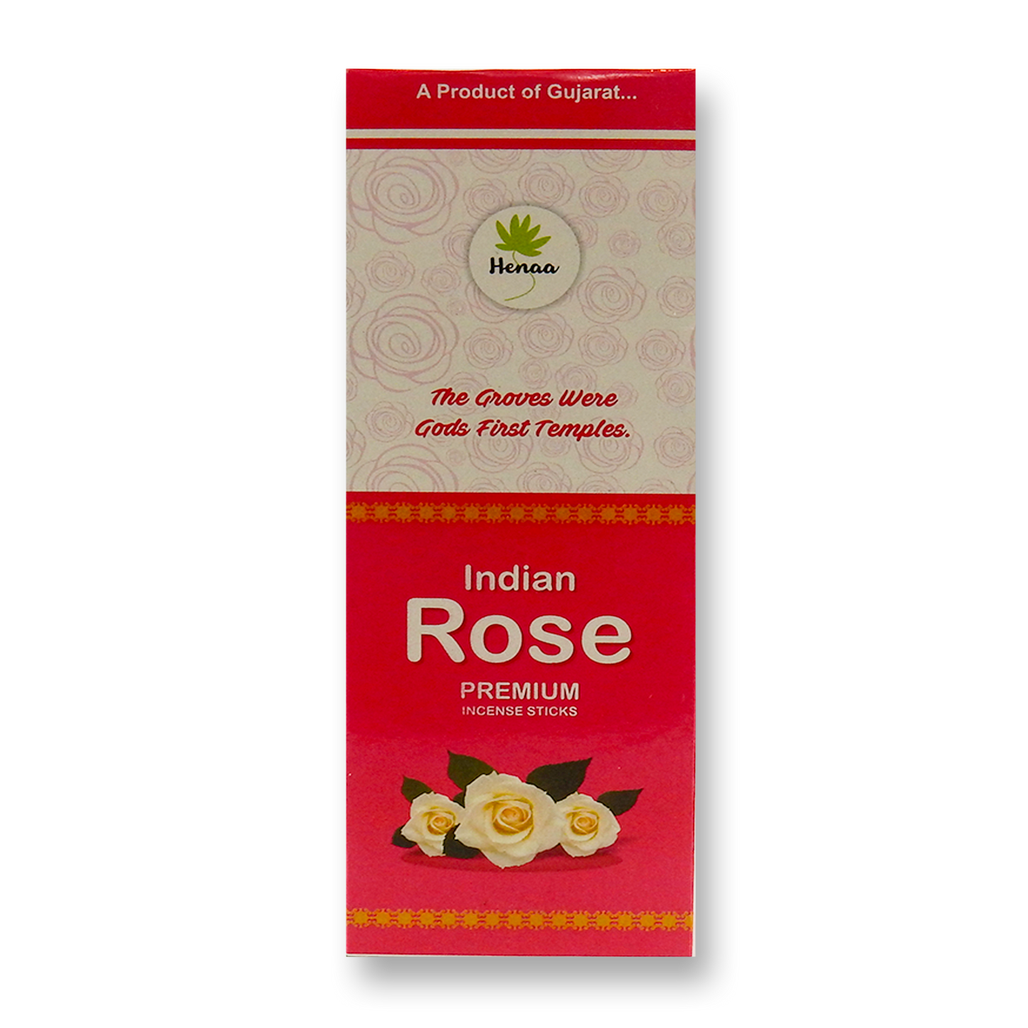 Henna Red  Rose Incense (6 Pack)