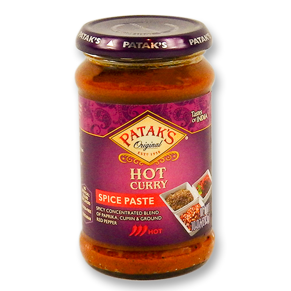 Patak's Hot Curry Paste 10 Oz.
