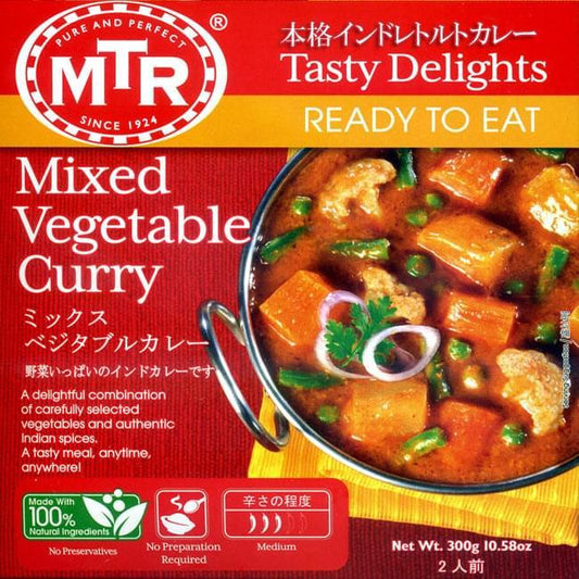 MTR Mix Veg Curry 10.58 Oz.