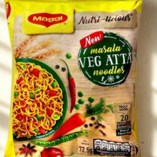 Maggi Veg Atta Noodles 73 Gm.