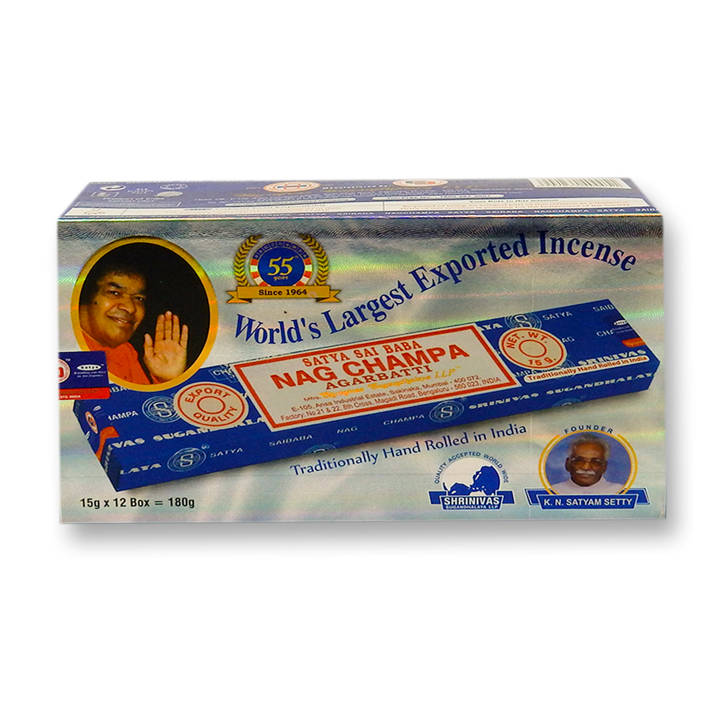 Satya Nag Champa Incense 15 Gm.