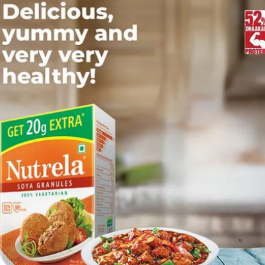 Nutrela Soya Granules 220 Gm.