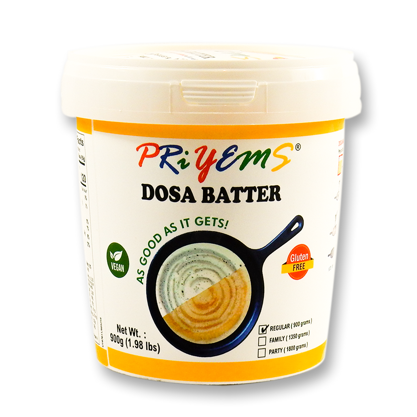 Priyem's Dosa Batter - 16 Lb.