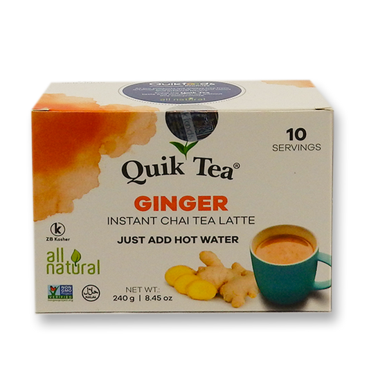 Quick Tea Ginger Chai 10 Pouches