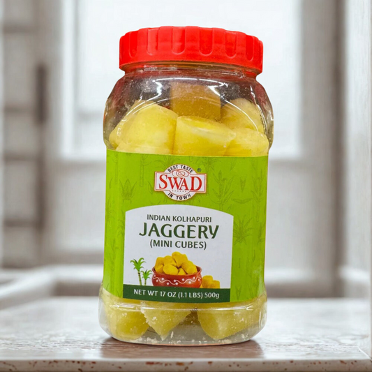 Swad Mini Jaggery Cubes 500 Gm.