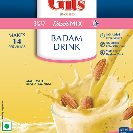 Gits Badam Drinks Mix 7 Oz.