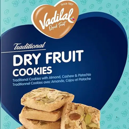 Vadilal Dry Fruit Cookies 7.5 Oz.
