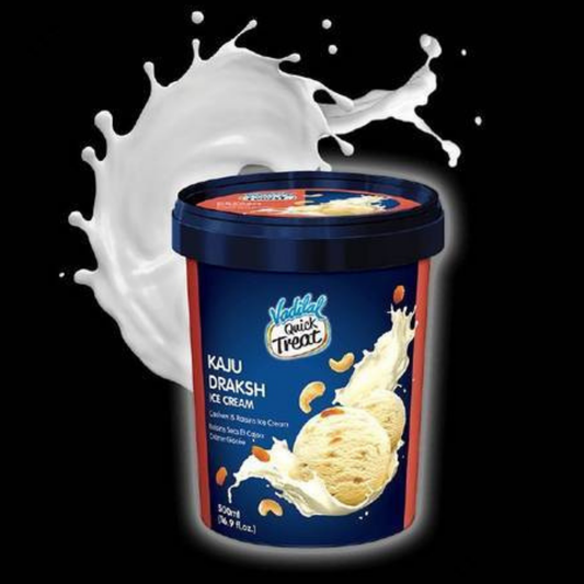 Vadilal Kaju Draksh Ice Cream 1 Liter