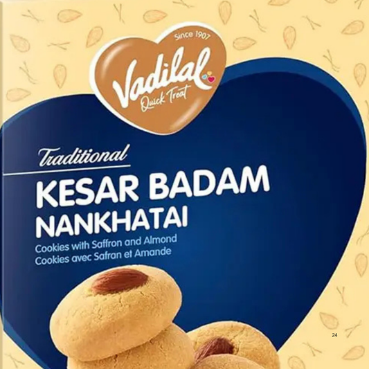 Vadilal Kesar Badam Nankhatai 7.05 Oz.