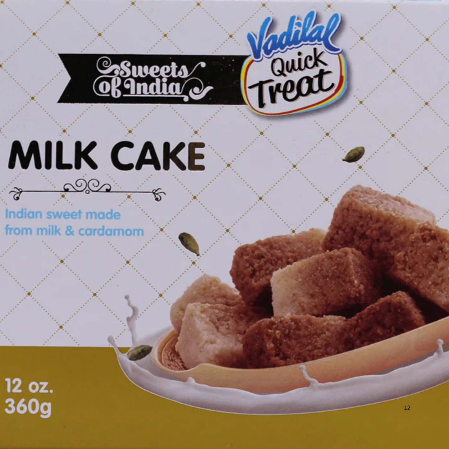Vadilal Milk Cake 360 Gm.