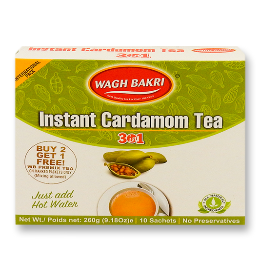 Wagh Bakri Instant Cardamom Tea 260 Gm.