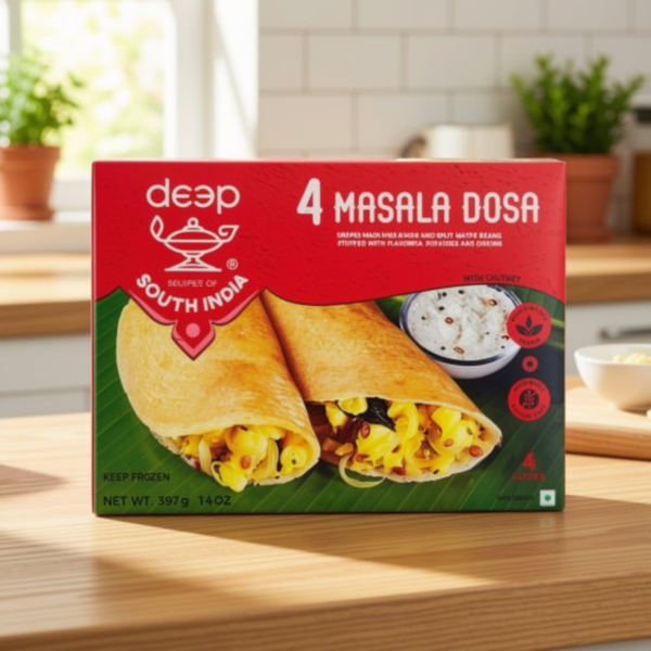 Deep Masala Dosa (Frozen) - 14 Oz.