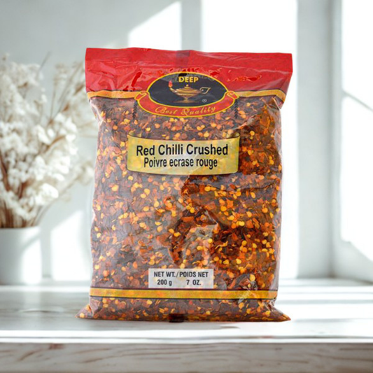 Deep Red Chili Crushed 14 Oz.