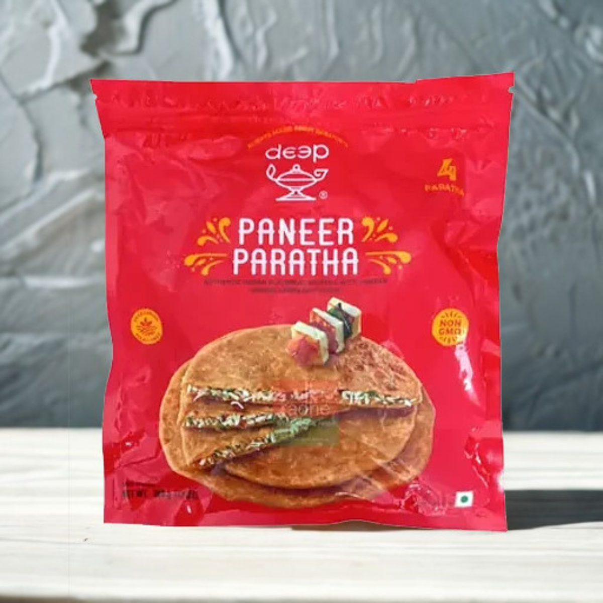 Deep Paneer Paratha 16 Pc.