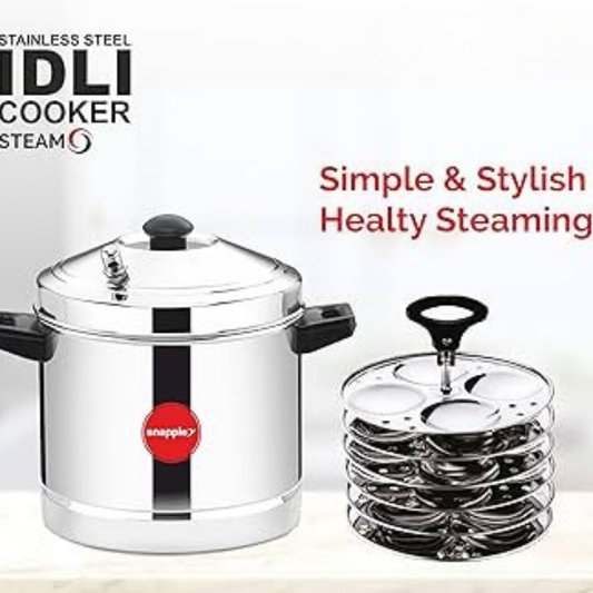 S. K. Idli Cooker -  6 Plates
