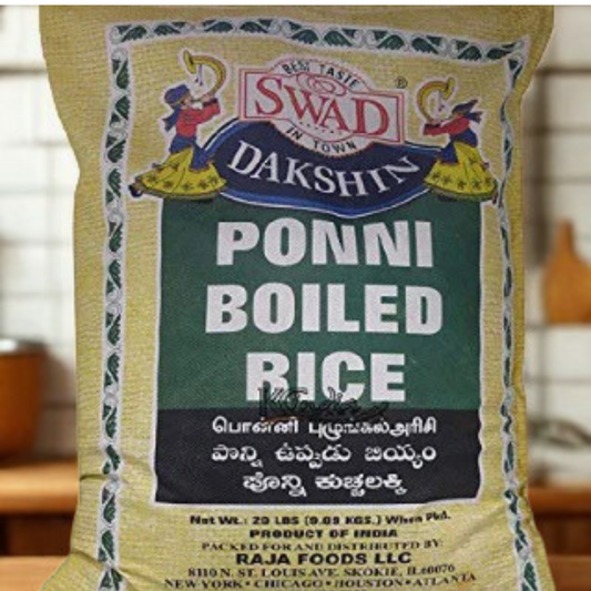 Swad Ponni Boiled Rice 10 Lb.