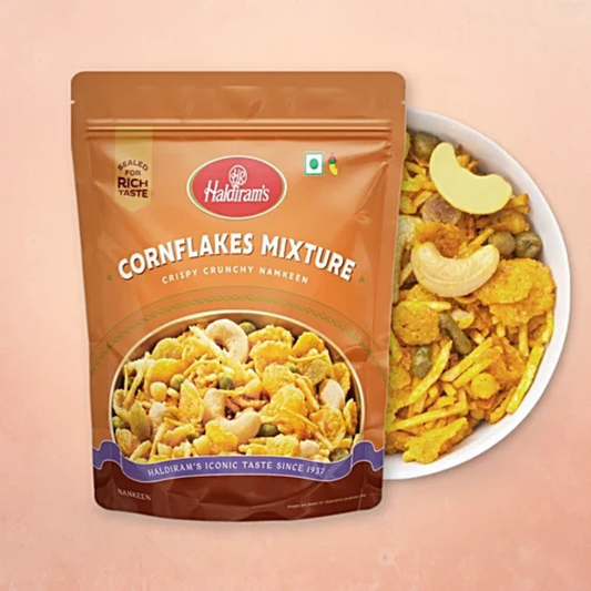 Haldiram Corn Flake Mix 14.12 Oz.