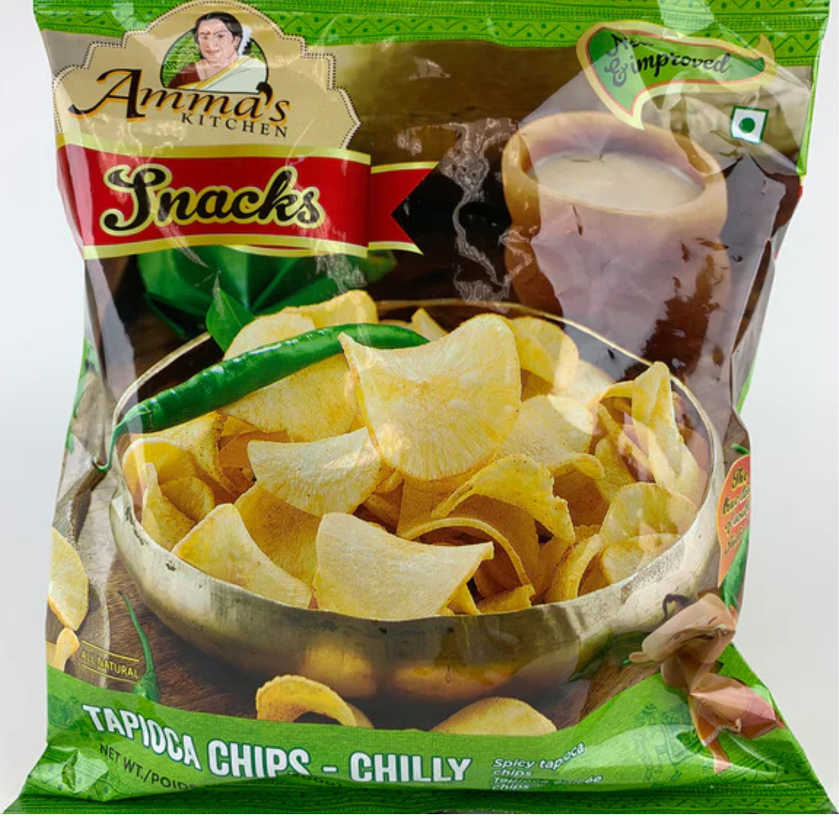 Amma's Tapioca Chips Chilli