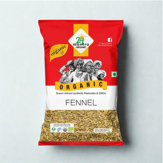 24 Mantra Organic Fennel Seed 7 Oz.