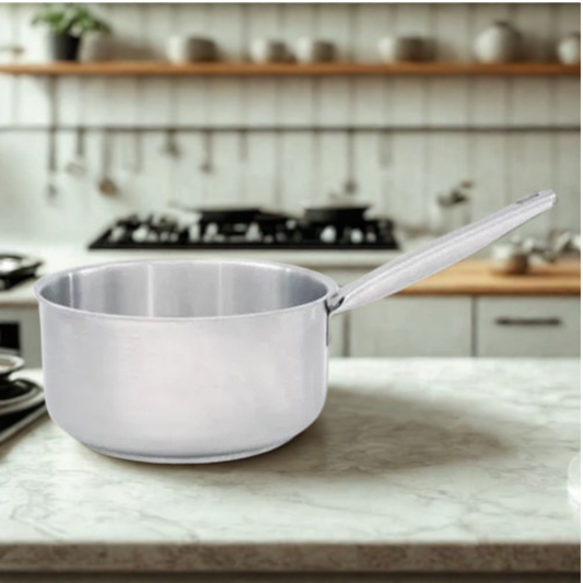 Nagina Sauce Pan Aluminum (Stainless Steel Handle)  - Large